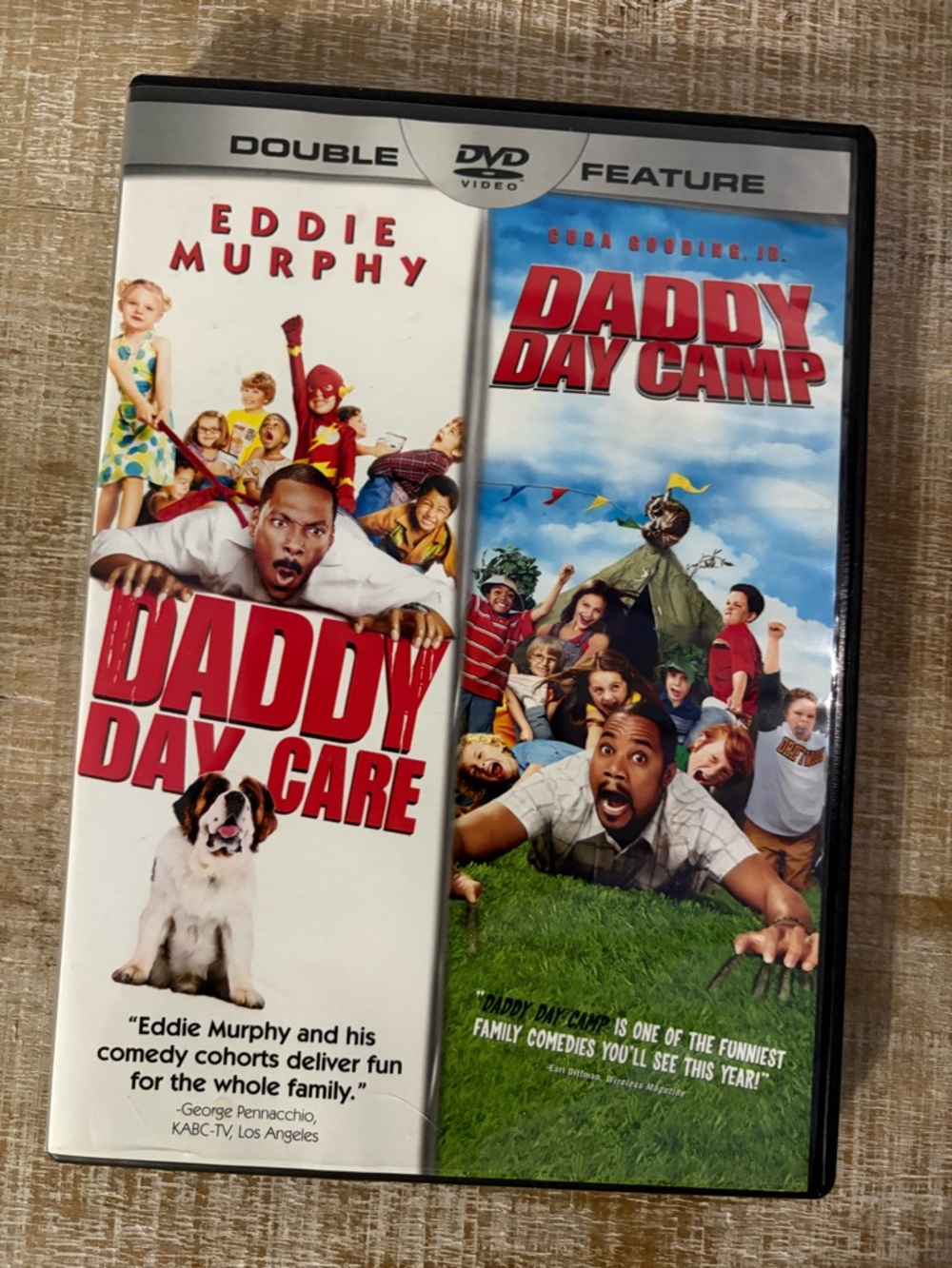 Daddy Day Care / Daddy Day Camp Double Feature DVD - White & Blue
